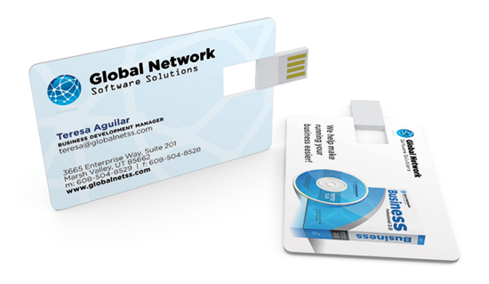 Cartão de Global Business Software