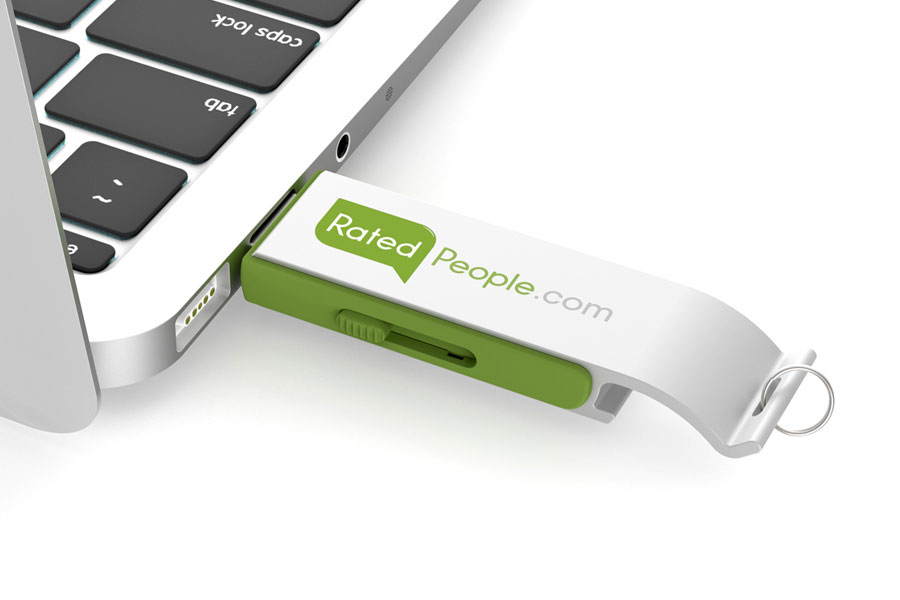 image of USB flash devices for small business promotionals